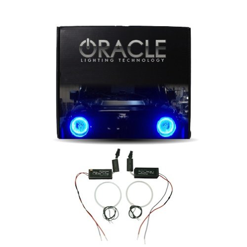 Oracle Lighting FO-MU13C-B - Ford Mustang CCFL Halo Headlight Rings - Blue Headlight & Tail Light Conversion Kits Oracle Lighting FO-MU13C-B