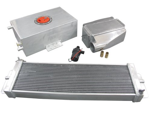 Universal Turbo or Supercharger Heat Exchange System Kit Coolant Temperature CXRacing 10432001756