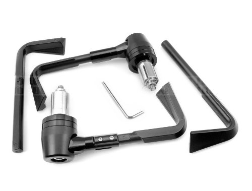 Black Motorcycle Racing CNC Front brake clutch Lever Guards Protector Proguard System Handlebar Brush 7/8(22mm) Fit For KAWASAKI W800 2012 (K-750/F-14) Clutch LUO LUOO-MOTO-MTJ-138-black