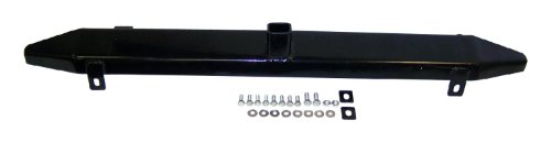 Crown Automotive TJ4908 Rear Bumper; Heavy Duty; Black; Accepts Tire Carrier Brackets; Mirrors Crown Automotive TJ4908
