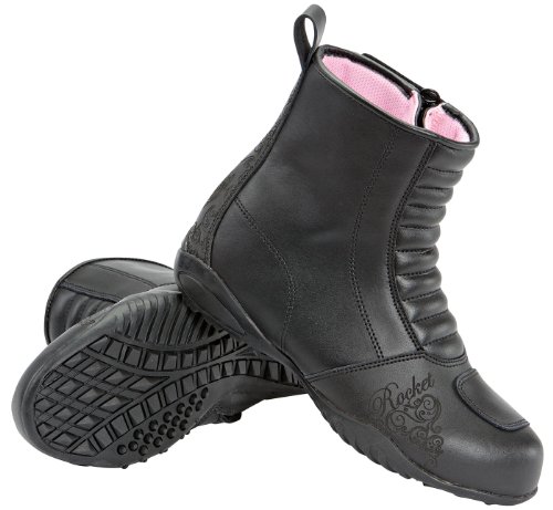 Joe Rocket Trixie Waterproof Women's Leather On-Road Racing Motorcycle Boots - Black / Size 10 Boots Joe Rocket 1367-4010-SU
