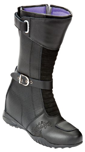 Joe Rocket Heartbreaker Women's Boots (Black, Size 5) Boots Joe Rocket 1357-3005