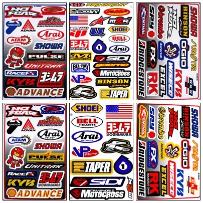 Bumper Stickers, Decals & Magnets Racing Decal FBA_57525