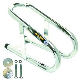 3 1/2 inch I.D. Wheel Chock with Mounting Kit Permanent mount type Fits tire widths up to 3 1/2 inch-by-Pingel Wheel Immobilizers & Chocks Pingel 4242