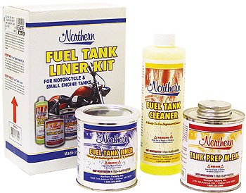 Kit contains: (1) 1 quart bottle of cleaner, (1) 1 quart can of prep and (1) 1 pint can of liner-BY-Northern Oil Pressure Northern 5436