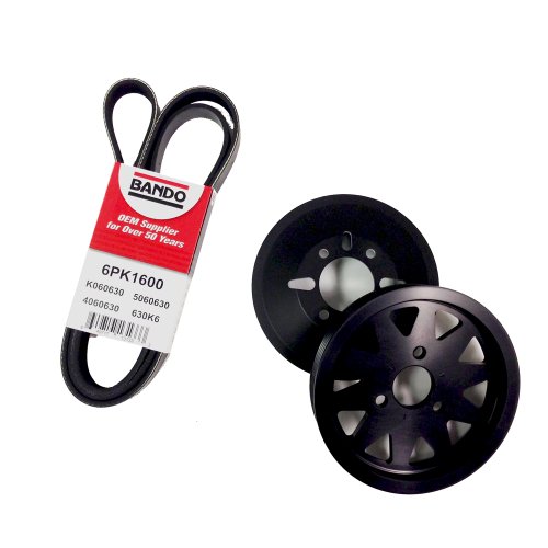 Underdrive Power Pulley Set - 1996-2003 BMW E39 530i/528i/525i models Power Pulleys UUC Motorwerks UDPE39