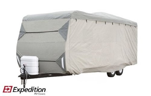 Expedition Travel Trailer Cover Size: 104 H x 102 W x 270 D RV & Trailer Covers EEVELLE EXTT2022