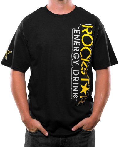 Answer Rockstar Rocker T-Shirt , Gender: Mens/Unisex, Primary Color: Black, Size: 2XL, Distinct Name: Black XF-1-05-0069 Decals Answer XF-1-05-0069