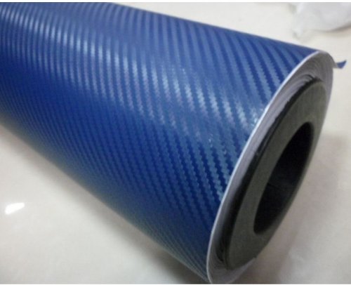 Blue Motor 3D Flexible Carbon Fiber Vinyl Wrap Film 48x12 Decals Moyishi 640213809276