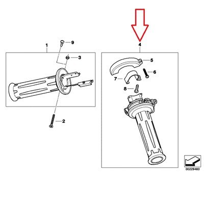Grips BMW 61 31 7 695 470