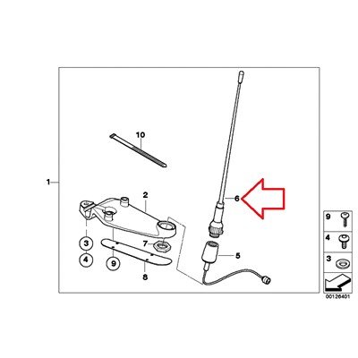 Body & Frame Parts BMW 71 60 7 674 436