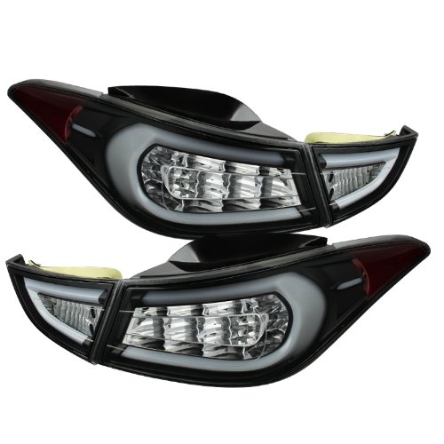 Tail Light Assemblies Spyder 111-HYELAN11-LED-BK