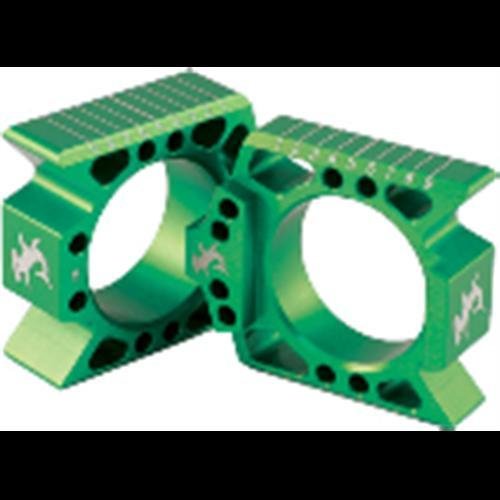 Axle Blocks Hammerhead KXFAB GRN -REP ABK