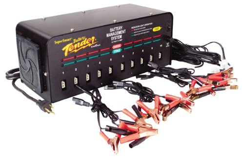 Battery Tender 2 ft Alligator Clips with Black Quick Disconnect for 12v Model (081-0069-4) Tools & Equipment Battery Tender 081-0069-4