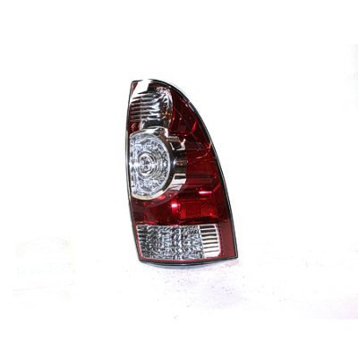 PASSENGER SIDE CAPA TAIL LIGHT Toyota Tacoma LED STYLE ASSEMBLY; WITH WIRING HARNESS; CLEAR CENTER LENS; MAY USE ON 2008 MODELS Tail Lights Headlights Depot DS-3-TO2801177C