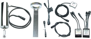 Universal Fitment Notes: For use with 1 to 4 coil engines and 1 handlebars-by-Pingel Shift Light Pingel 44420