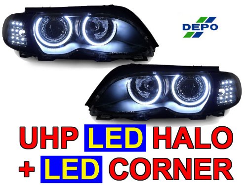 Headlight Bulbs Depo HLB3E464D02DPABLKLEDCLSMK
