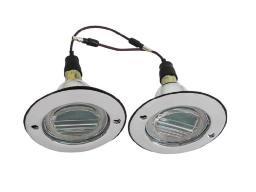 PG Classic 163-68CH Mopar B-body Back-up Light housing and Lenses Assembly Set Lighting PG Classic 163-68CH