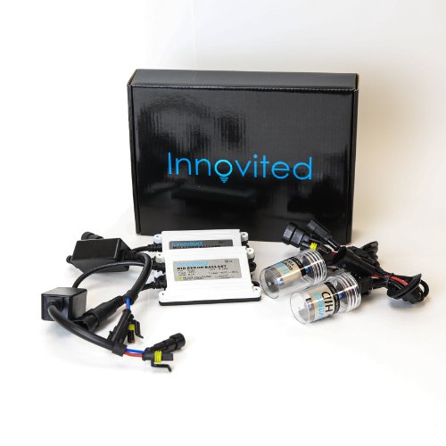 Innovited 55w Ac HID Xenon Conversion Kit H4-2 9003 10000K (Low Beam Hid/High Beam Halogen) Slim Ballast Electrical Innovited IN01034
