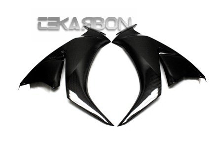 2012 - 2015 Honda CBR 1000RR Carbon Fiber Large Side Fairings Fairing Kits TEKARBON HN11213-LSFAIR