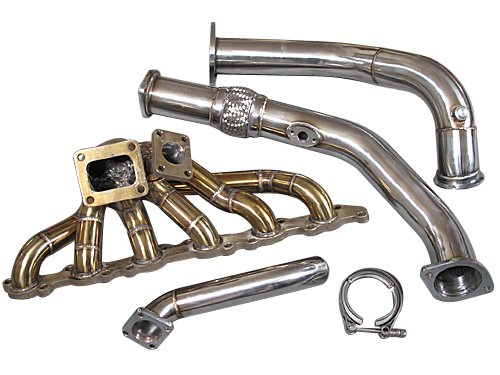 CXRacing Turbo Manifold + Downpipe Land Cruiser LC80 1FZFE 1FZ-FE 1FZ T4 Manifolds CXRacing 10872004628
