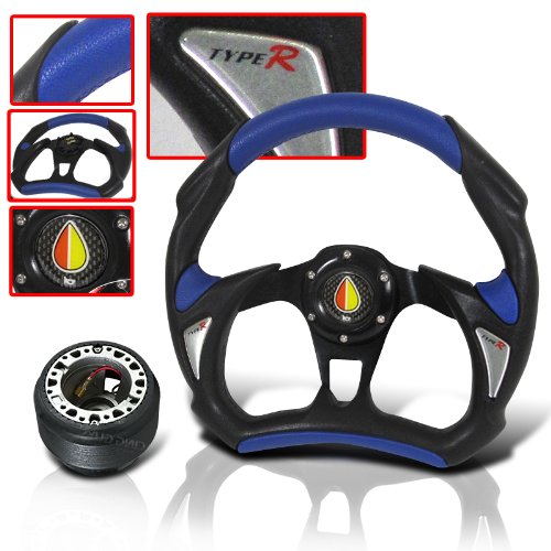 Steering System JDM Sport HUB-R2+WHEEL-002BB+BUTTON-003