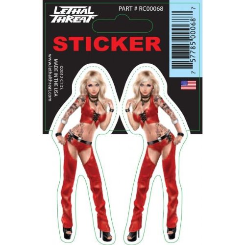 Bumper Stickers, Decals & Magnets Lethal Threat Designs RC00068