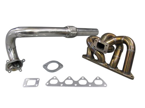 Civic D15 D16 D-Series T28 Thick Manifold + Downpipe Keeps AC EK EG DC2 Manifolds CXRacing 10272004634