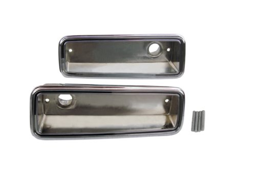 PG Classic 1214-70CH Mopar Dodge Charger Rear Side Marker Bezel Marker Lights PG Classic 1214-70CH