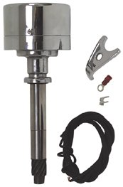 Chrome Plated Kit<br>Fits Sportster 1956/1970<br><b>Note:</b> Single hole mount and includes hold down clamp V-factor ignition circuit breaker kits for big twin -by-V-FACTOR Spark Plug & Ignition Tools V-Factor 17055