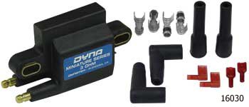 Dual Tower Style, 3 OHM, Sold in Pairs Ignition coils for big twin & sportster -by-Dynatek Ignition Coils Dynatek 16029