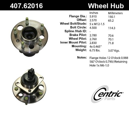 Hub Assemblies Centric 407.62016