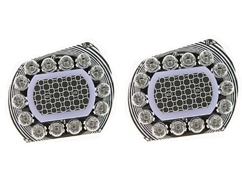 i-One Rear Surface emitting LED Tail Lamp Module DIY Kit 4-pc Set For 2011 2012 2013 Chevy Aveo 4d Tail Lights i-One AMIO0011