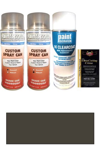 2014 Dodge Charger Phantom Black Pearl Tricoat XT/LXT Touch Up Paint Spray Can Kit - Original Factory OEM Automotive Paint - Color Match Guaranteed Touchup Paint PaintScratch Automotive Touch Up Paint 8713st-1669-spt