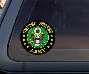 U.S. ARMY Seal Car Decal / Sticker Decals StickyChimp ARMYseal