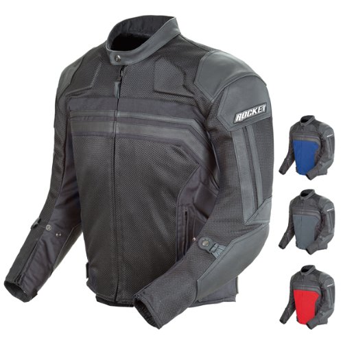 Joe Rocket Reactor 3.0 Mesh Jacket L Black Helmets Joe Rocket JoeRocketReactor3Jacket-L-Black
