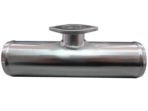 Polished 2.5 Aluminum Blow Off Valve BOV Adaptor Flange Pipe Tube Blow Off Valves CXRacing 10051000535