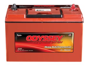 Odyssey PC2150MJS Dry Cell AGM Battery Batteries Odyssey PC2150MJS