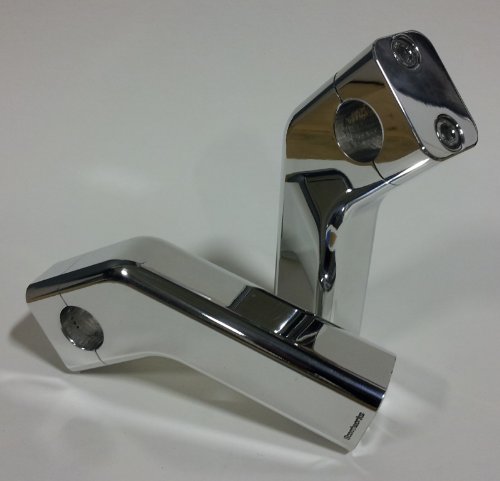 Scootworks SWR-4 PhatRisers-II, Polished, for Kawasaki VN1500 Nomad Handlebar Risers Scootworks SWR4W1VN1500NomadPolished