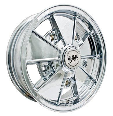BRM WHEELS CHROME 6.5 5 BOLT, dune buggy vw baja bug Off-Road 4X4s Empi 00-9730-0