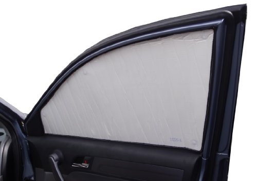 SIDE WINDOW Sunshades for Toyota Tacoma 2005 2006 2007 2008 2009 2010 2011 2012 2013 2014 Heatshield Custom-fit Sunshade Sunshades HeatShield 1068S-A