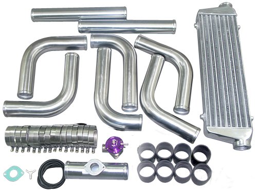 28x7x2.5 Intercooler + 2.5 Turbo Piping + BOV Kit Piping & Piping Kits CXRacing 10252004610