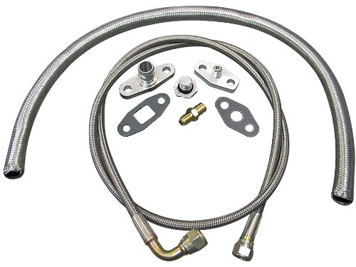 Turbo Oil /Water Line Feed Drain Fitting Line Kit For RB20/25DET RB20 RB25 240SX Skyline S13 S14 Connector CXRacing 10532004674