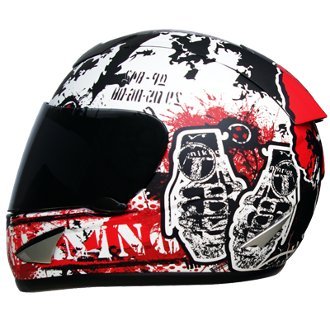 Helmets Nikko MotoRacing NMR-917-02-GND-RD-S