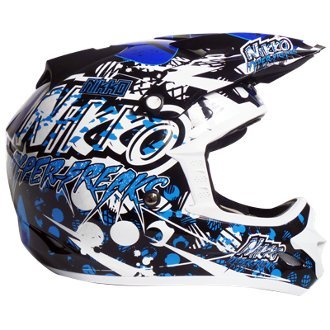 Helmets Nikko MotoRacing NMR-719-02-HYF-BLUE-YL