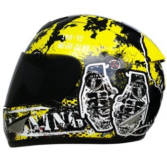 Helmets Nikko MotoRacing NMR-917-02-GND-YEL-XXL