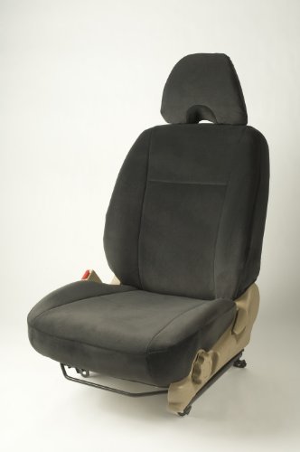 GT Covers Custom Made Velour Exact Fit Seat Covers For a 00-02 Honda Accord DX/EX/LX, Coupe, Sport Buckets, Two Adjustable Headrests, Seat Side Airbags, Lever Cutout, Two Knobs on Drivers Seat Base, Front Accessories GT Covers H2206 N8/H8/V1