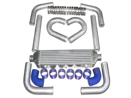 BOV + 27x6x2.5 inch Universal Intercooler + 2.5 inch Piping Kit CIVIC Piping & Piping Kits CXRacing 10252000250