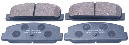 Geyc2643Za - Rear (Disc Brake) Pad Kit For Mazda Brake Pads Febest B-0501-GGR-AMZ-GEYC-26-43ZA