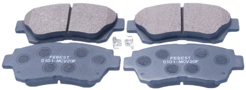 449124080 - Front (Disc Brake) Pad Kit For Toyota Brake Pads Febest B-0101-MCV20F-AMZ-04491-24080